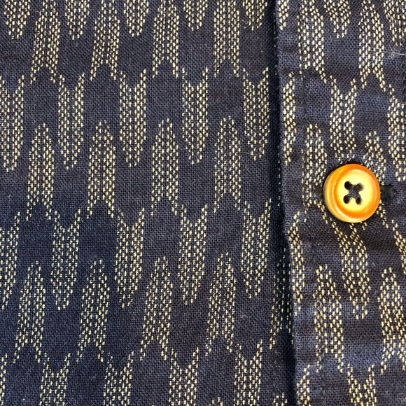 Mens American Eagle Navy Short Sleeve Shirt - Picture 4 of 16